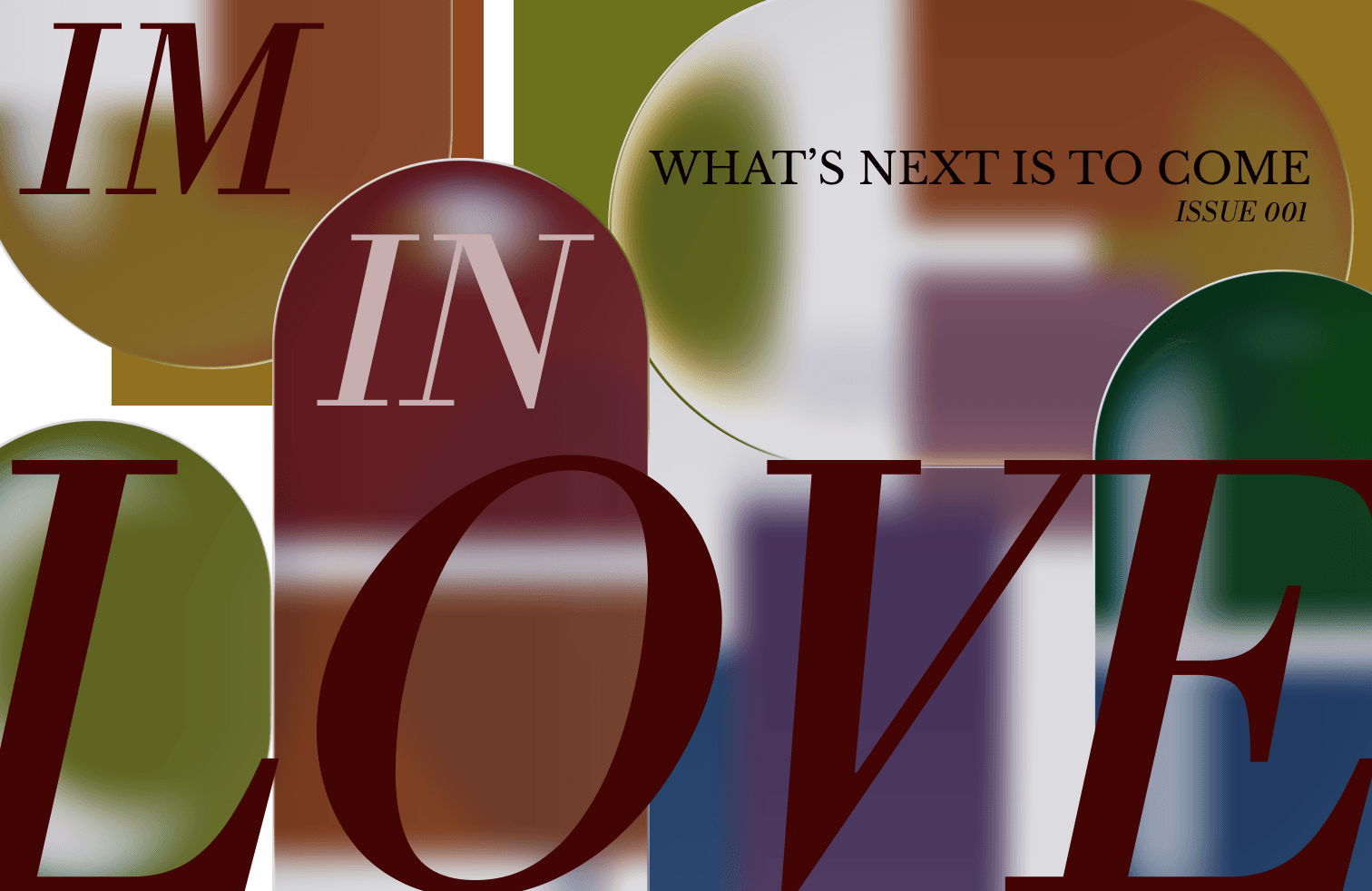 I’m In Love web design