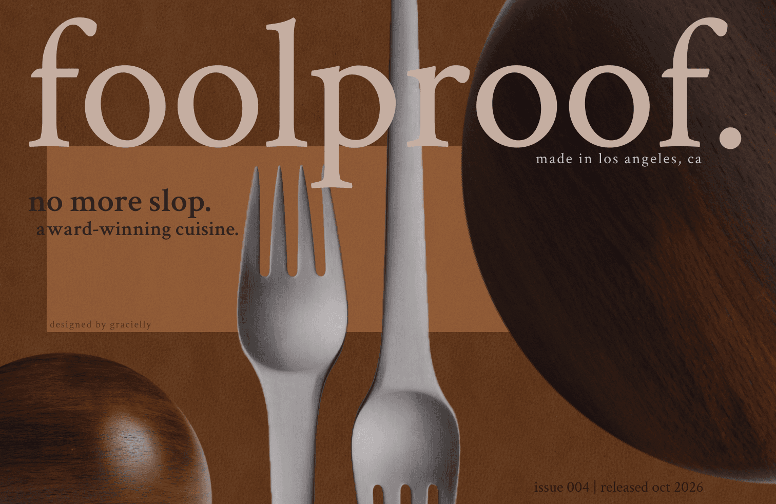 Foolproof restaurant web design