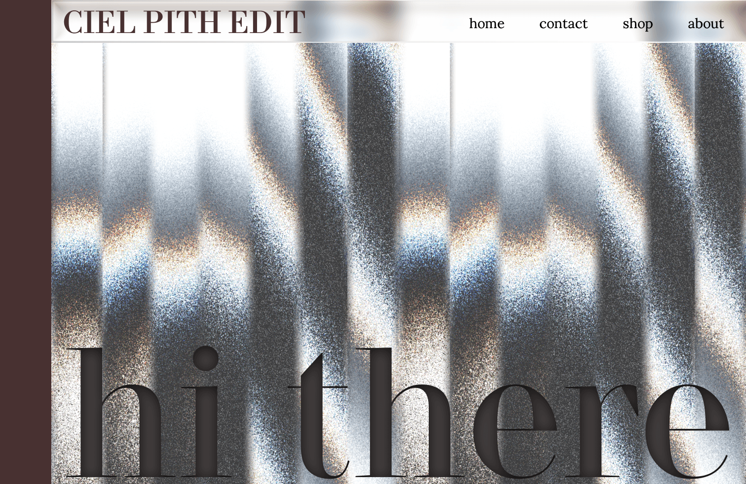 Web design study: hithere